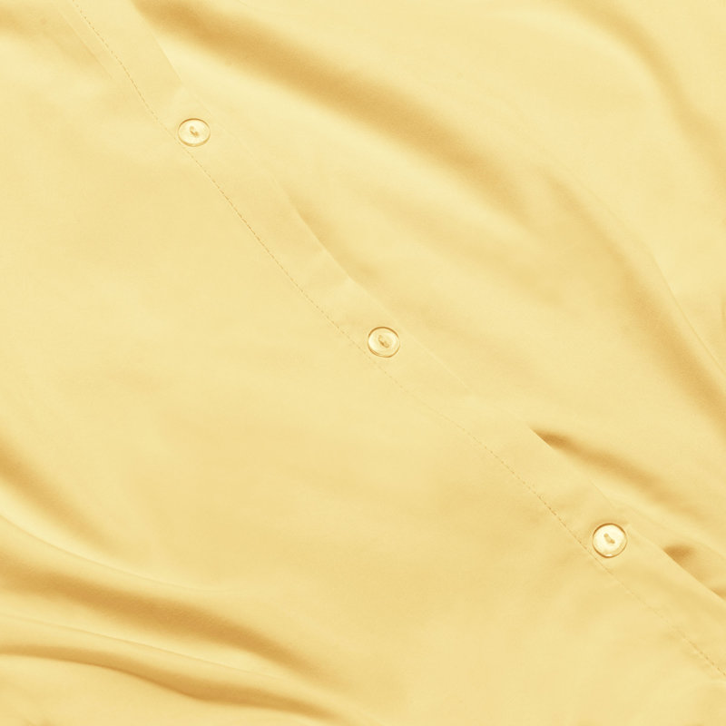 Polyester Duvet Cover, Mellow Yellow, Twin Duvet Cover + 1 Sham