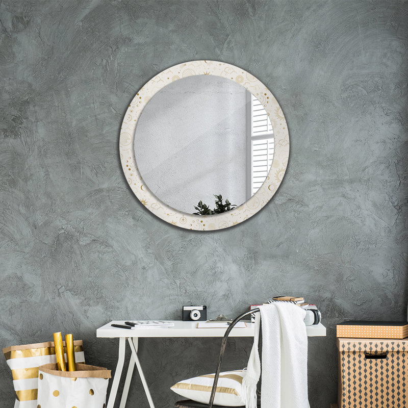 Huldar Glass Flat Wall Mirror