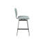 Tabouret de comptoir pivotant à 360 degrés sans accoudoirs Kasher H 25 po