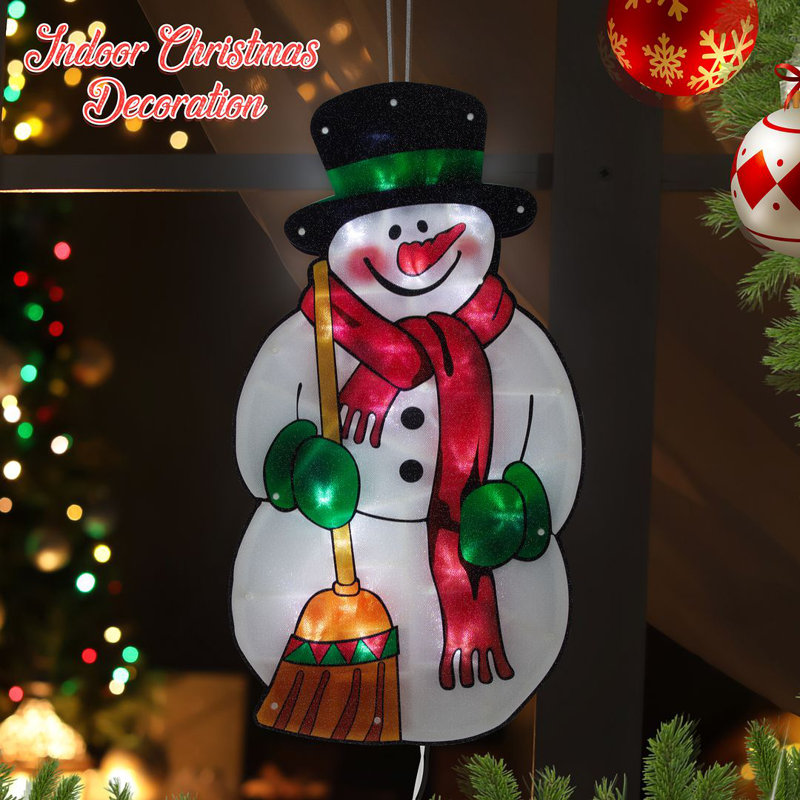 LED Lighted Window Décor