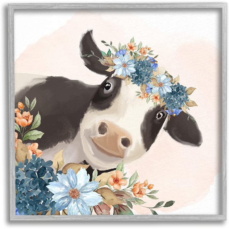 Picture Frame Print on MDF, 24" H x 24" W x 1.5" D, Farmhouse Gray Framed Giclee