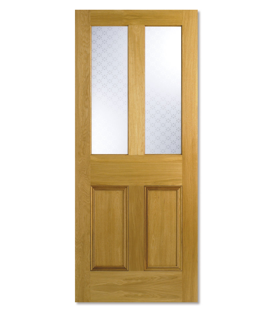 Malton Unglazed Oak Internal Door
