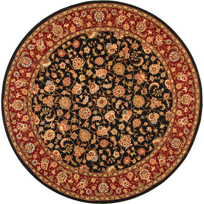 Persian Court Silk & Wool Pile Oriental Rug
