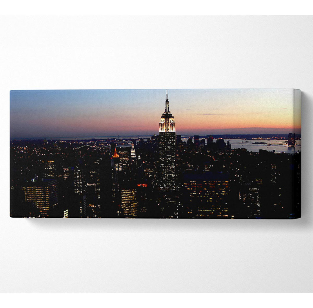 Kunstdruck New York Stadt Morgenglanz