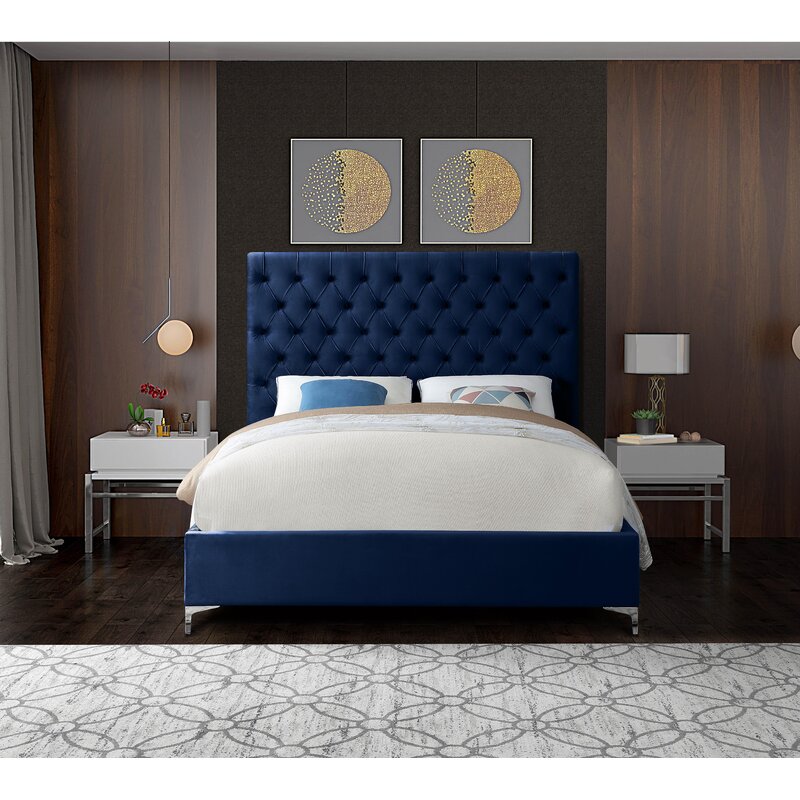 Mercer41 Dermott Upholstered Platform Bed & Reviews | Wayfair