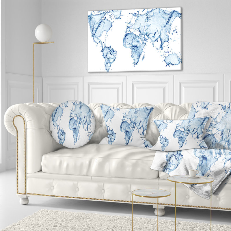  Coussin lombaire abstrait