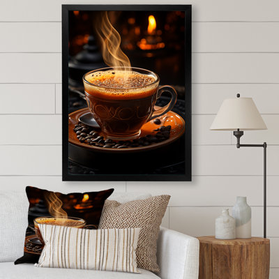 «Cuba Aroma Coffee Harmony II», reproduction d'art sur toile encadrée