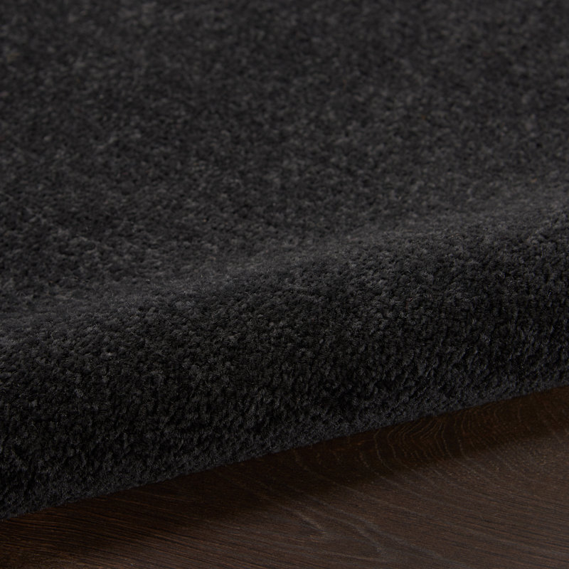 Nourison Essentials Black Indoor/Outdoor Area Rug, Rectangle 2' x 4'