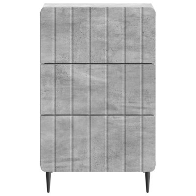 43cm W Manufactured Wood Bedside Table