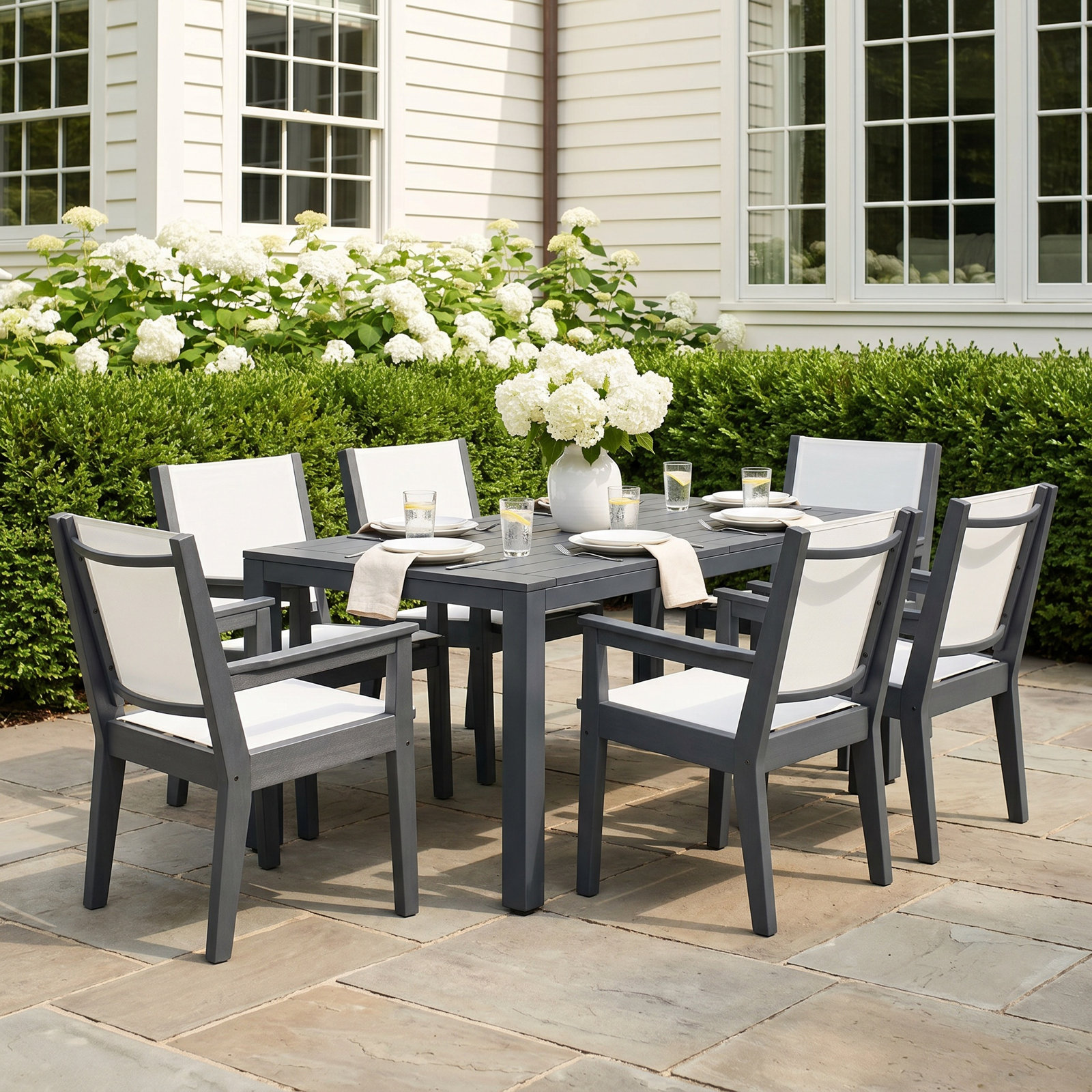 Sharelle 71" Patio Dining Set