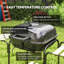 Dakota Fields 98cm W Charcoal Grill-1840862254