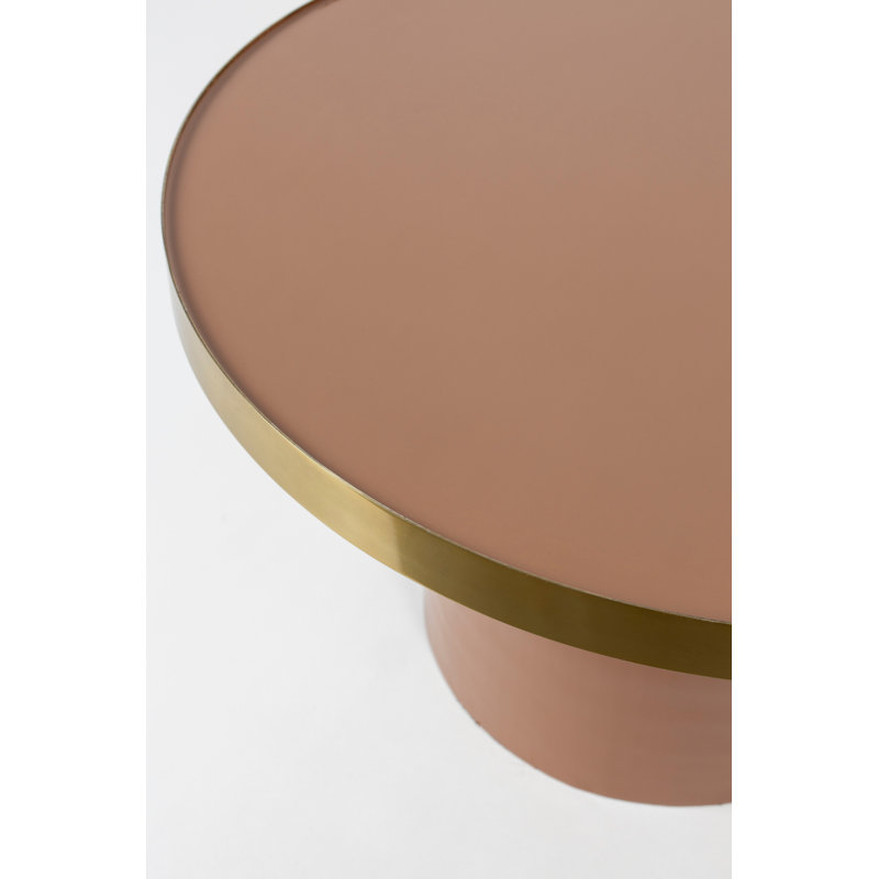 Table basse Glam, Rose, Rose
