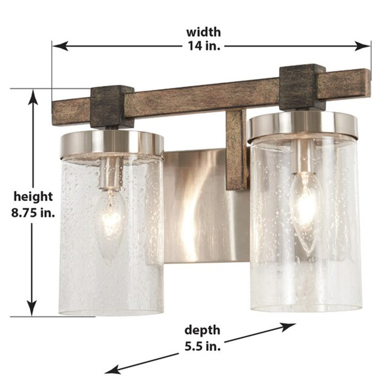 Lipscomb 2 - Light Dimmable Vanity Light