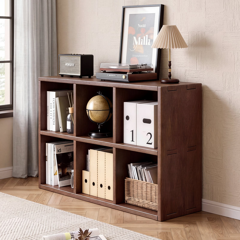 Étagère à livres avec 6 espaces de rangement