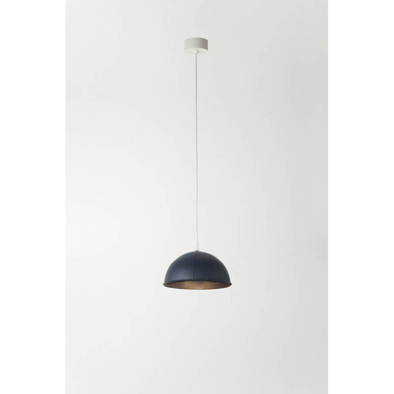 Be.pop 1 - Light Dome Pendant, White, Black