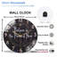 Horloge murale inspirante 12 po