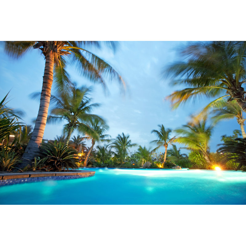 Piscine tropicale par Nikada, H 8 po x l 12 po