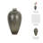 Sculptural Ceramic Vase With Textured Organic Design - Modern Decorative Accent-2060589504