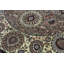 Hand-Knotted High-Quality Brown and Gold Round Area Rug