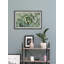 Light Green Leaves 1 Piece Single Picture Frame Painting-932244144