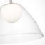 Suma 1 Light Dining Room Pendant In Brushed Nickel Finish With White Opal Etched Shade-112699561