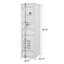 Blue Wardrobe With Full-Length Container Lock-108839720-108839722