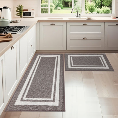 Modern & Contemporary Non-Skid Kitchen Mat