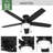 Hunter 52 Inch Anisten Low Profile Ceiling Fan With Lights And Pull Chains-102498228-102498229