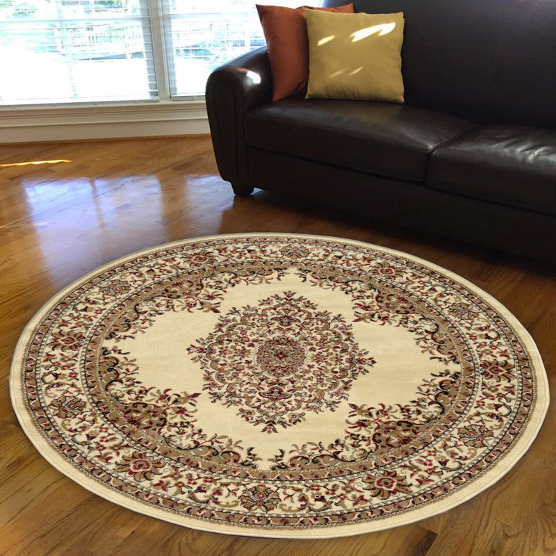 Tapis ivoire Arradale, Rond 5 pi 3 po