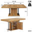 160 cm Dining Table