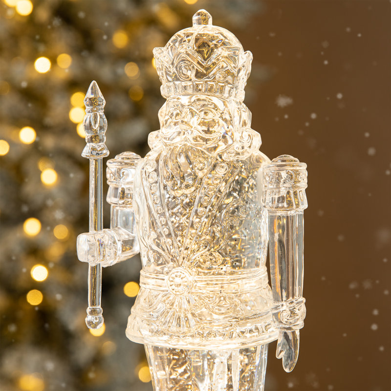 Figurine casse-noisette en cristal 12,5 "H
