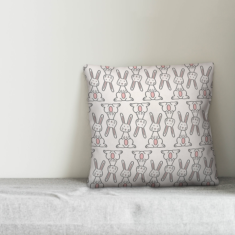  Happy Bunny Throw Pillow Designs Direct Creative Group 