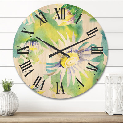 Solid Wood Wall Clock