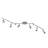 Payton 6 -Light Swing Arm Track Track Kit with Dimmable and Adjustable Head-49505213