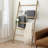 Très grand porte-serviettes en bois rustique 6 pi-1711855064