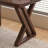 Black Walnut Color Rectangular Solid Wood desk-565995595