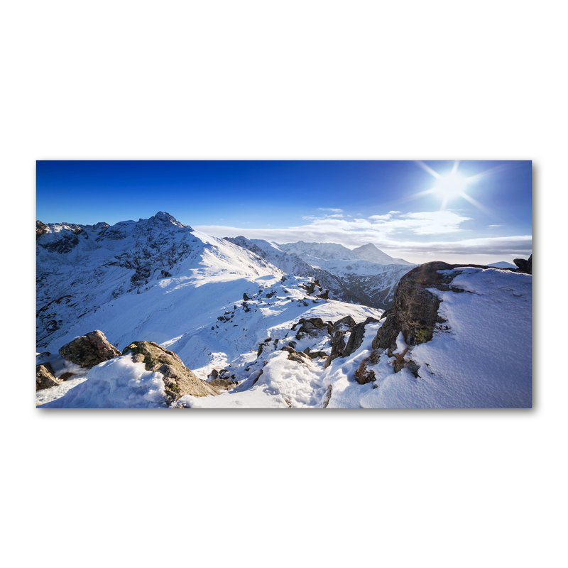 Tatra Peak - Wrapped Canvas Print