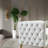 Button Tufted Velvet Loveseat Sofa, 2-Seater Modern Square Arm Couch with Metal Legs, Upholstered Furniture for Living Room Guest Bedroom-1978038975