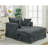 Boneless [New Arrived] 47.7'' Oversized Corduroy Chaise Longue with Ottoman, Deep Seat Reclining Chair Sofa, Comfy Thickened Upholstered Pad Chair, with Foot Stool, Oversize, Movable Ottoman-1903708334