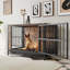 Mobilier de caisse durable et polyvalent pour chiens, améliorant l'espace intérieur-1596176213