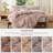 Bedsure Dusty Rose Duvet Cover Queen Size - Soft Double Brushed Bedding Set for Kids & Adults（Set of 3）-109724469-109724495