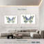 Brampt papillon en indigo-108124324
