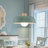 1 - Light Macaron Green Dome Pendant