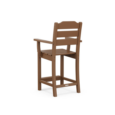 POLYWOOD® Lakeside Counter Patio Bar Stool