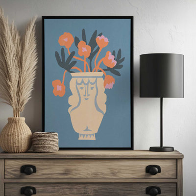 Antique Head Vase By Tasiania Art Print