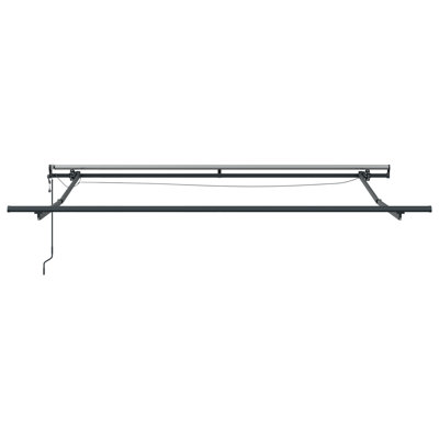 Ebern Designs Polyester Cover Retractable Patio Awning