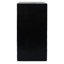 Table d'appoint aspect bois noir, 69,2 cm (27,23 po), couleur Blend, idéale pour une décoration d'appoint ou à plusieurs niveaux, aspect bois vieilli, usage intérieur et extérieur.
