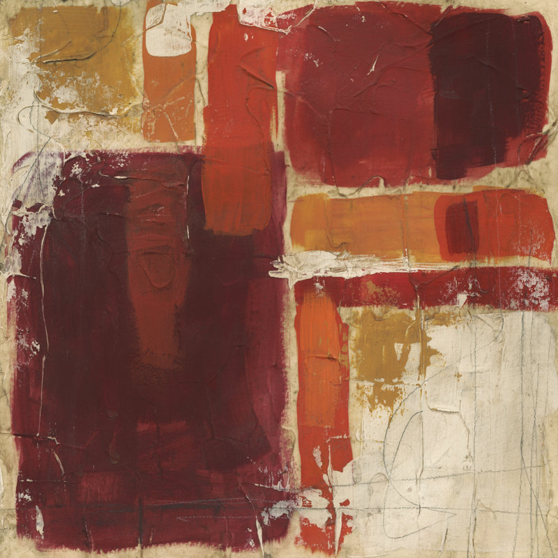 Overlap I by June Erica Vess - Wrapped Canvas Painting, 122cm H x 122cm W