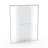 56" - 60" W X 72" H Double Sliding Shower Door, Semi-Frameless Bypass Bathroom Sliding Door With 1/4" (6Mm) Tempered Glass For Walk-In Shower, White GF-24D03-60WHX-122371642