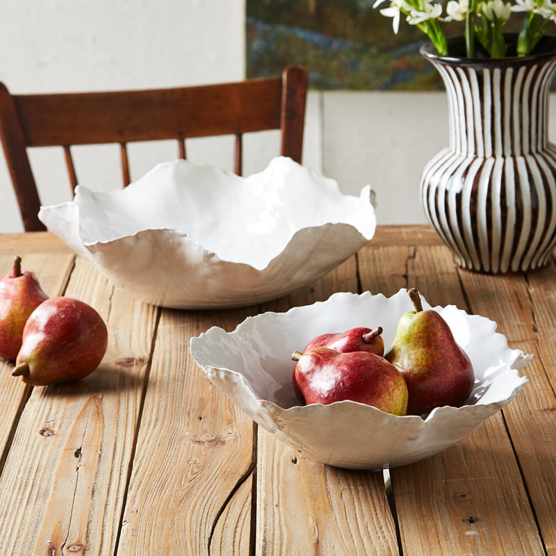 Rosecliff Heights Mahn Ceramic Serving Bowl